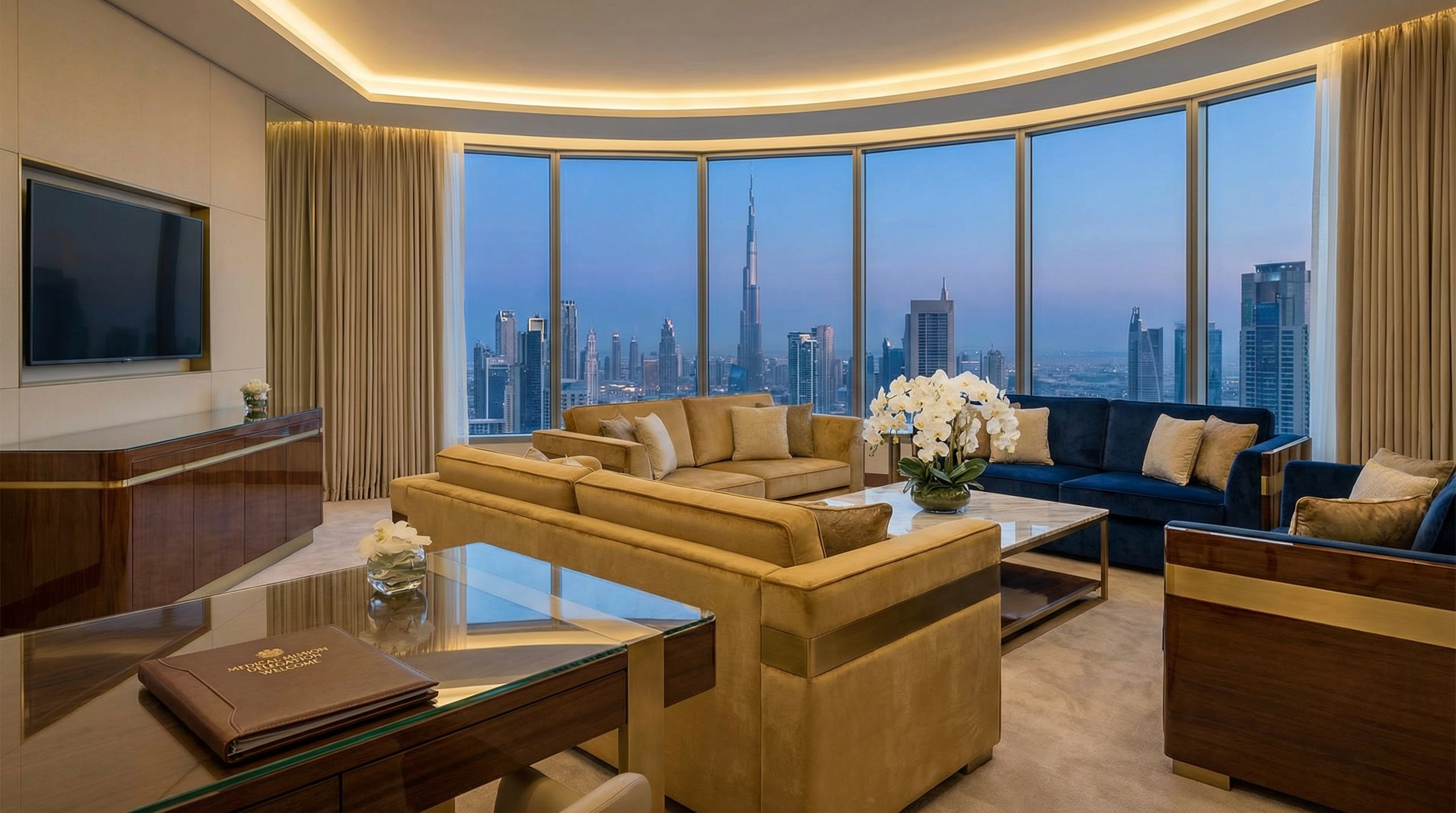 Suite de hotel de luxo em Dubai
